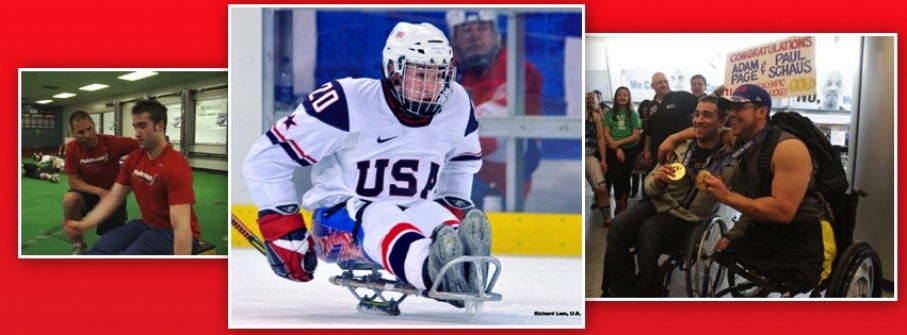 USA Mens' Sled Hockey Adam Page continued success at Olympic Games . .Read more! 
